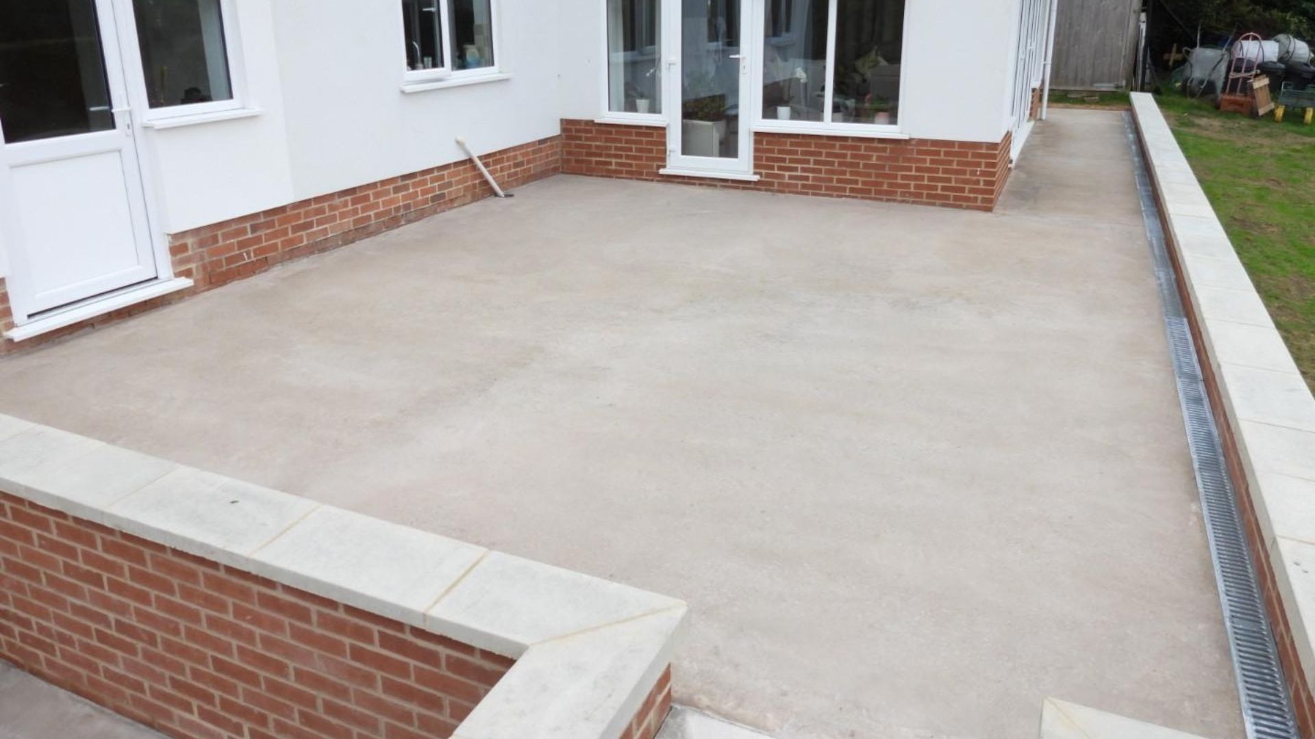 Concrete patio Yate